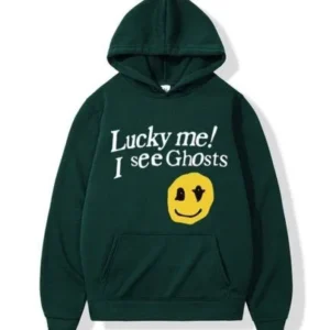 Kanye West Lucky Me i See Ghost Green Hoodie