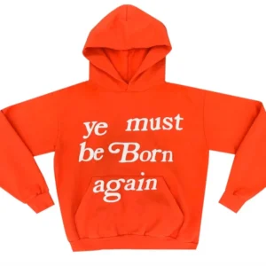 Cactus Plant Flea Market Born Again Hooded Sweatshirt Orange