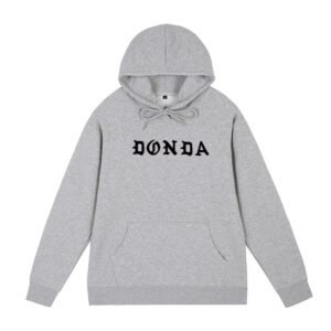 Gray Kanye West Donda Hoodie