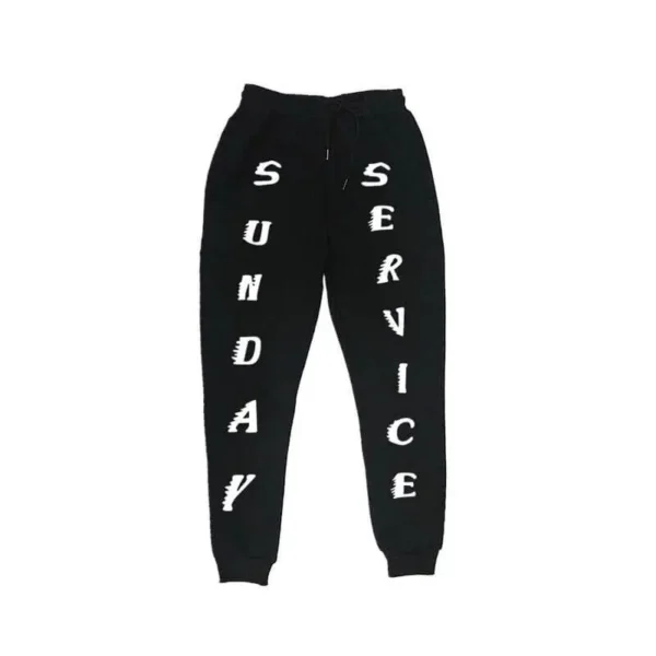 Kanye West Sunday Service Black Sweatpants