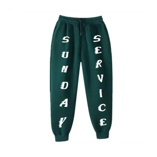 Kanye West Sunday Service Green Sweatpants