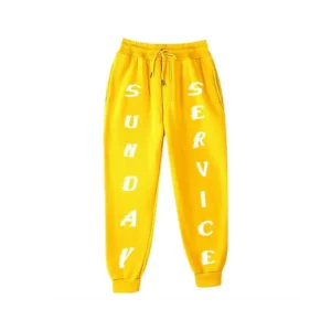 Kanye West Sunday Service Yellow Sweatpants