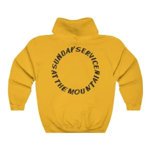 Kanye West Sunday Service Yellow Hoodie