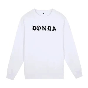 Kanye West Donda White Sweatshirt