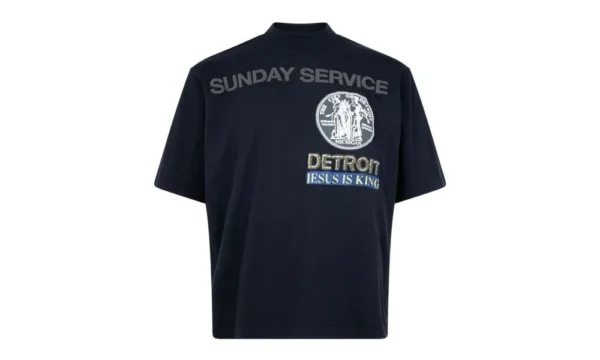 SUNDAY SERVICE DETROIT T SHIRT